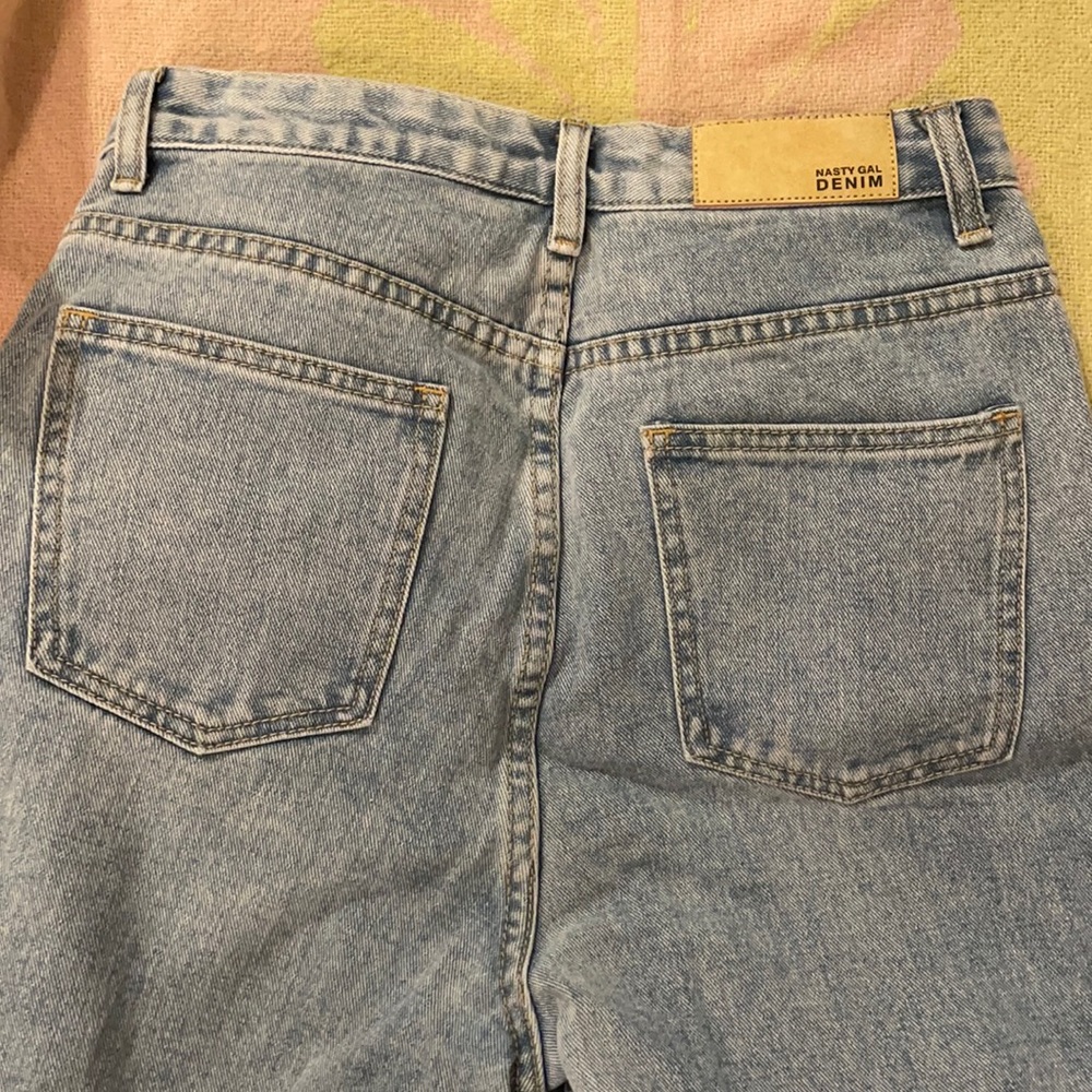 Nasty gal slit leg jeans